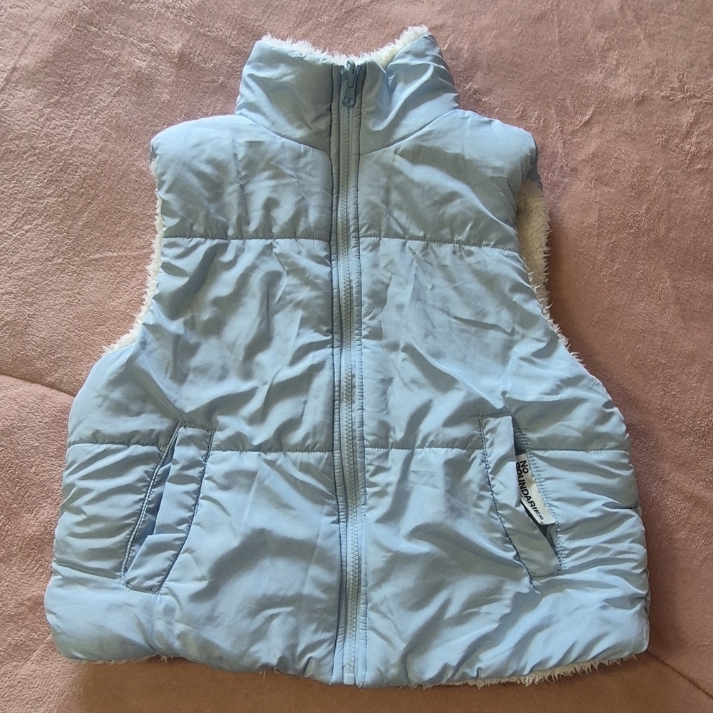 Light Blue Puffer Vest